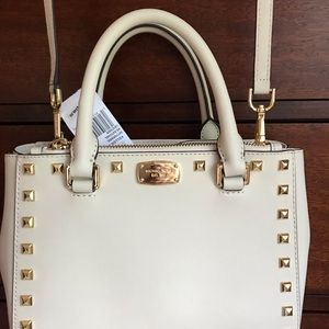 Michael Kors Mini Kellen Studded Crossbody.